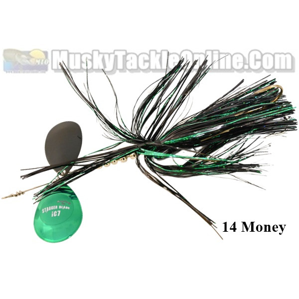 MuskyFrenzy Lures - Stagger Blade IC7 - Musky Tackle Online